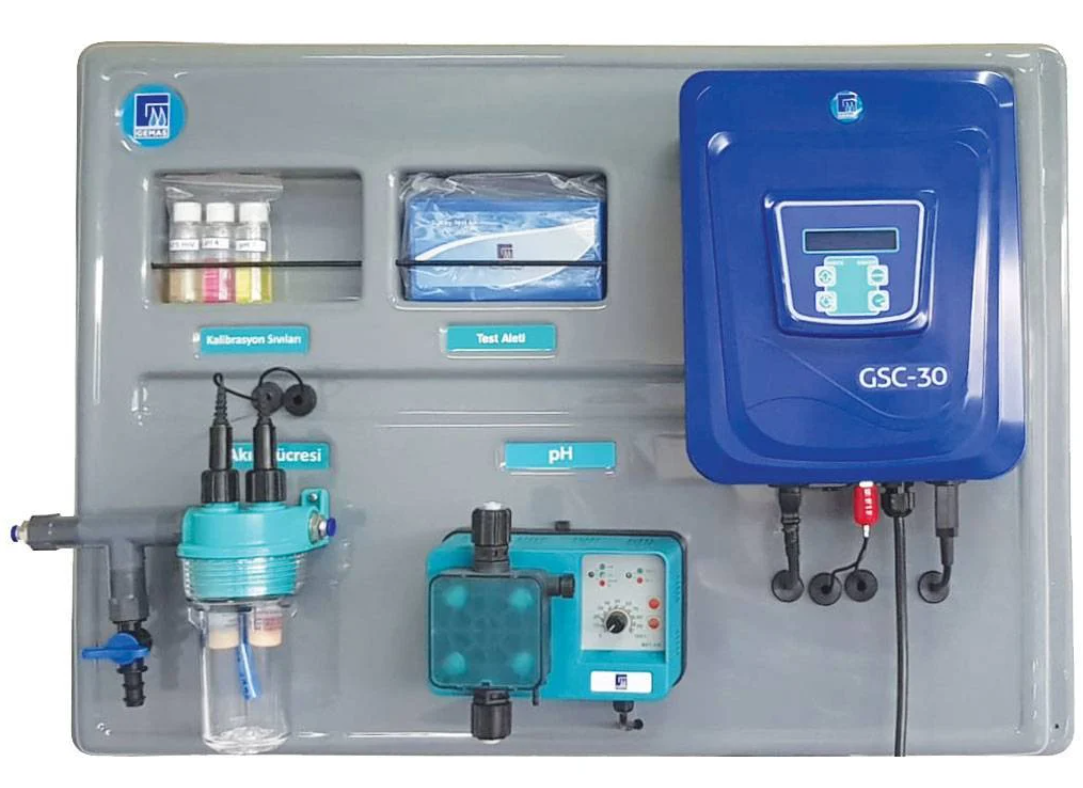 GEMAŞ PURİTRON GSC-102 OTOMATİK pH ve REDOX KONTROLÜ TUZ KLOR JENERATÖRÜ