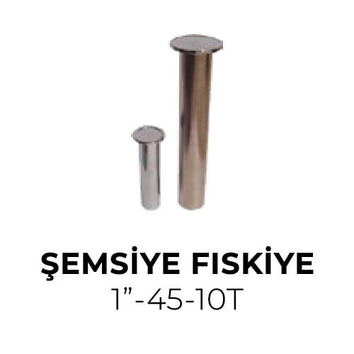 Şemsiye Fıskiye Paslanmz Çelik 1”-45-10T