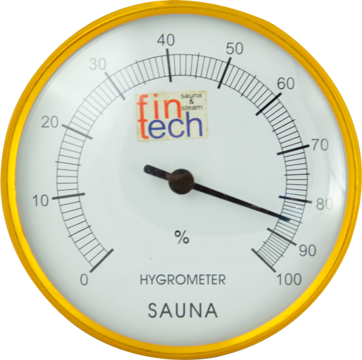 Sauna Plastik Higrometre Fıntech