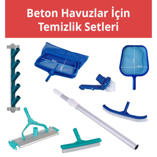 Beton Havuzlar İçin Temizlik Setleri