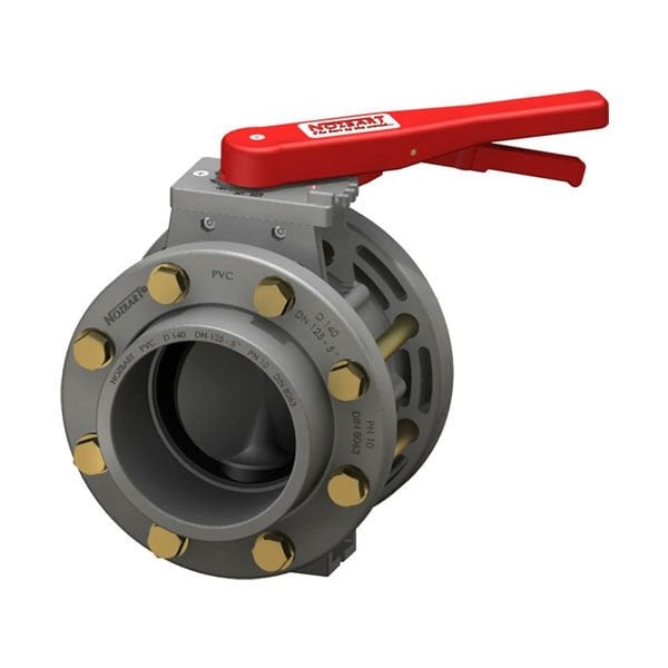 UPVC Kollu Kelebek Vana