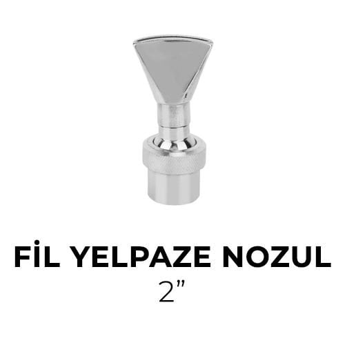 Fil Yelpaze Nozul Paslanmaz Çelik - 2”