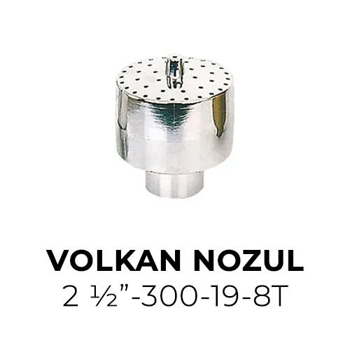 Volkan Nozul Paslanmaz Çelik -2 ½”-300-19-8T