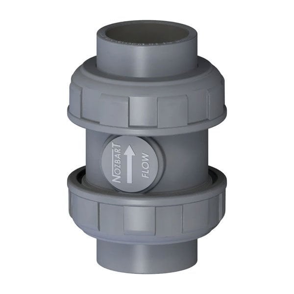 UPVC Dört Ayaklı Yaylı Çekvalf Yapıştırmalı