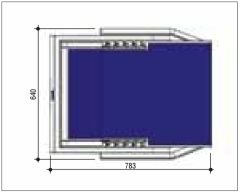 Topuk Ayarlı Atlama Platformu. Yükseklik: 400 mm