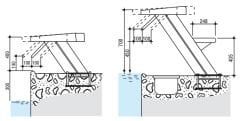 Ayarlanabilir Atlama Platformu Prizmatik Yükseklik: 400 mm