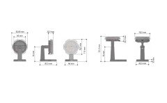 Tek Renk “SPOT 11” Ayaklı Model 36 SMD Sualtı Süs Işığı