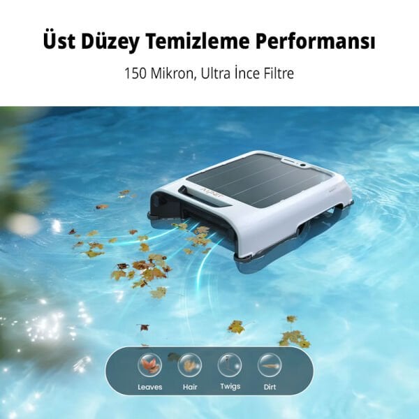 Aiper EcoSurfer M2 Havuz Yüzey Temizlik Robotu