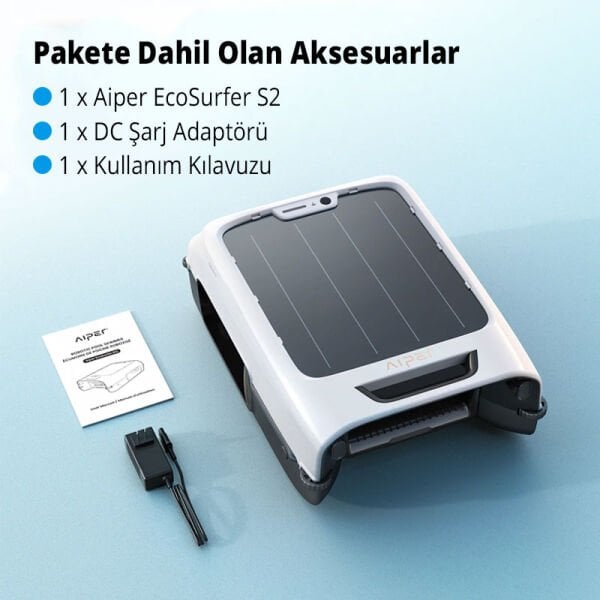 Aiper EcoSurfer M2 Havuz Yüzey Temizlik Robotu