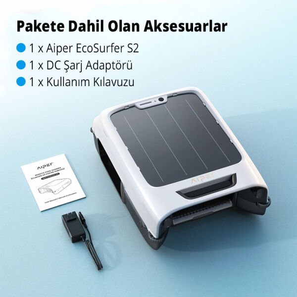 Aiper EcoSurfer M2 Havuz Yüzey Temizlik Robotu