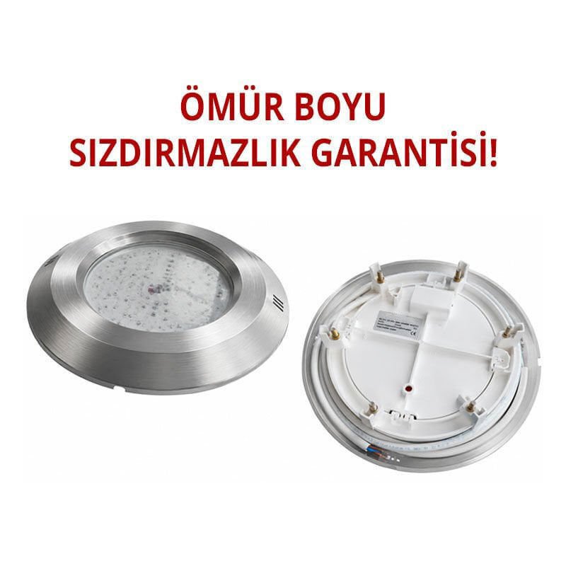 Işıl SMD Ledli Par56 Havuz Lambası Kasasız - Krom Çerçeve