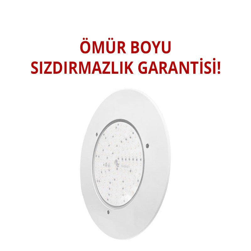 İnci Serisi Kasasız Havuz Lambası - Beyaz Çerçeve