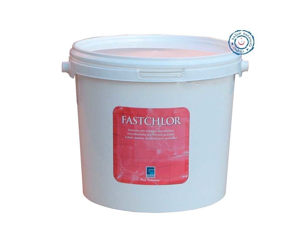 Fastchlor 10 kg - % 56 Stabilizatörlü Diklör Granüllü Toz Klor