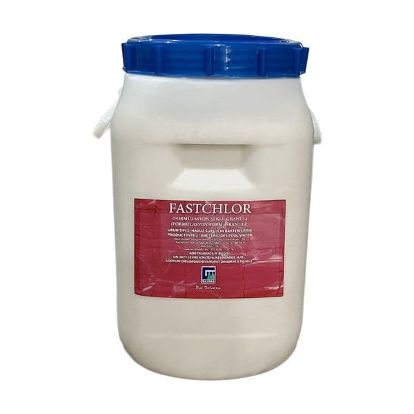 Fastchlor 25 kg - % 56 Stabilizatörlü Diklör Granüllü Toz Klor
