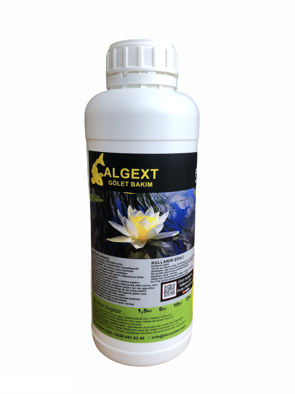 Gölet  Taban  Yosun Temizleyici - 1,5 kg Algext  Pond Cleaner