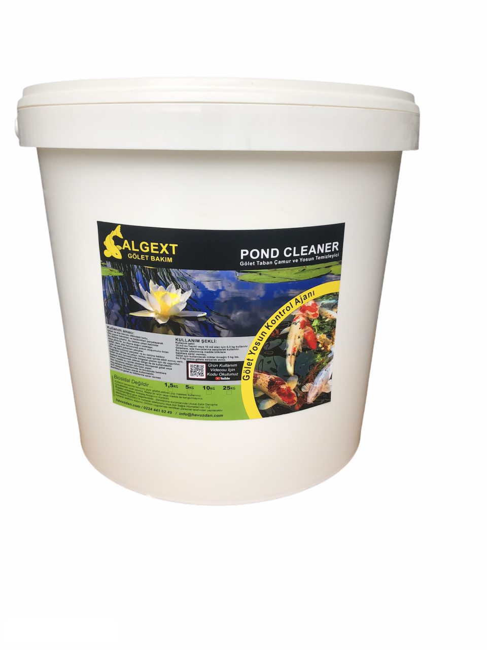 Gölet Taban Yosun Temizleyici - 25 kg Algext Pond Cleaner