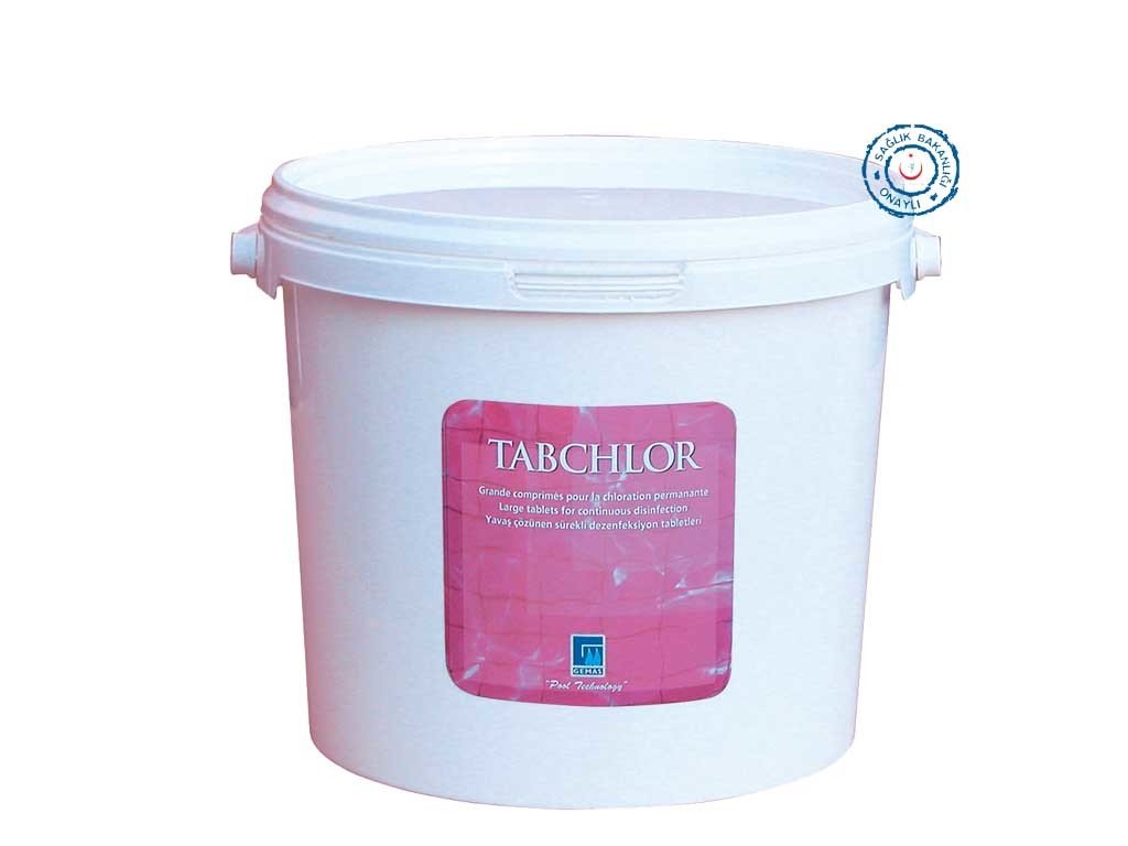 Tabchlor 50 kg - Stabilizatörlü % 90 Triklor Tablet Klor
