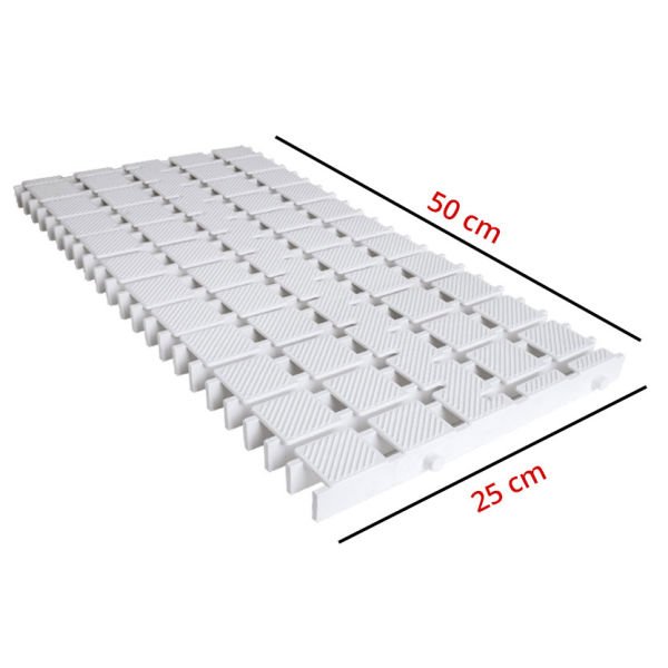 25 cm - Esnek Blok Havuz Kenar Izgarası - 10 Metre