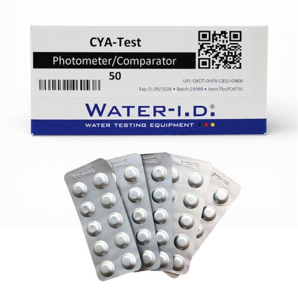 WID CYA Test Siyanürik Asit Ölçüm Tableti