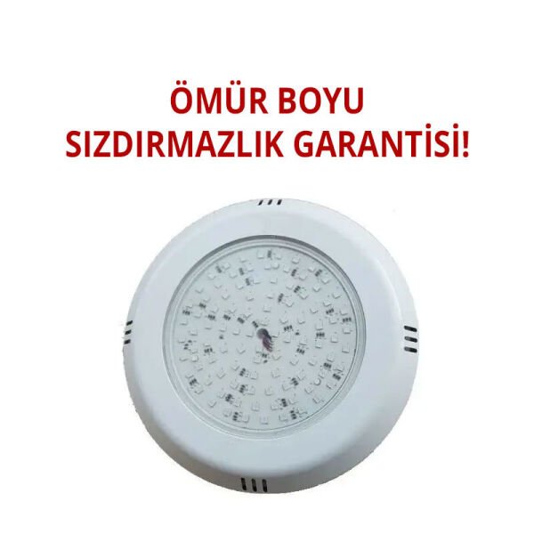 Işıl SMD Ledli Beton Havuz Lambası Sıva Üstü - Beyaz Çerçeve