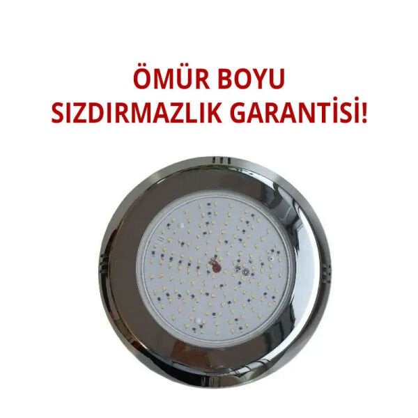 Işıl SMD Ledli Beton Havuz Lambası Sıva Üstü - Krom Çerçeve
