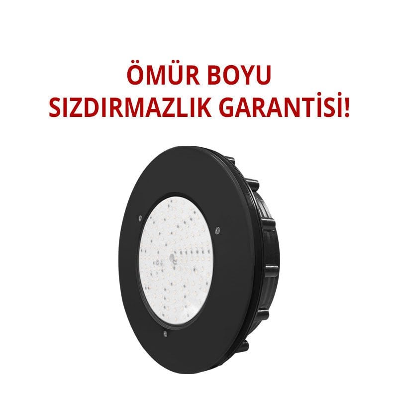 İnci Serisi Beton Havuz Lambası - Antrasit Çerçeve