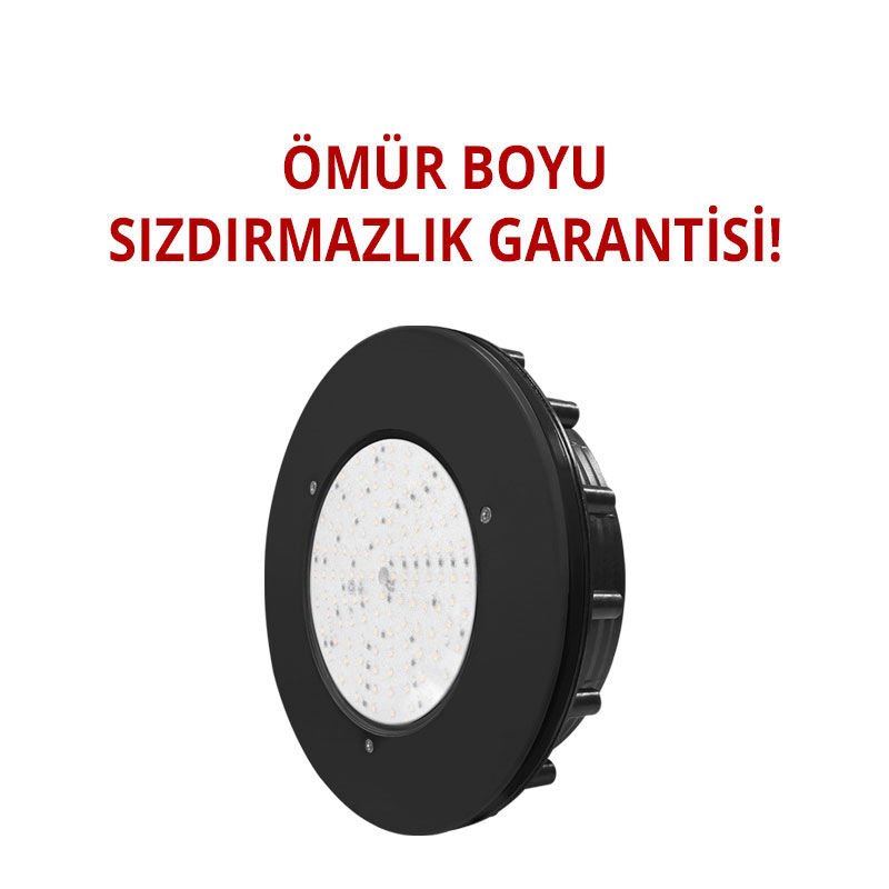 İnci Serisi Beton Havuz Lambası - Antrasit Çerçeve