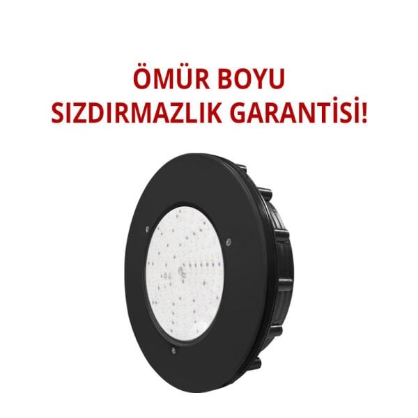 İnci Serisi Beton Havuz Lambası - Antrasit Çerçeve