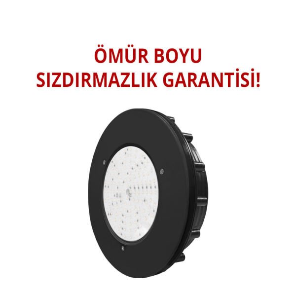 İnci Serisi Beton Havuz Lambası - Antrasit Çerçeve