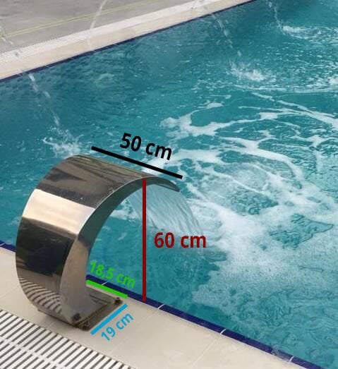 Kobra Su Perdesi Şelale 50x60