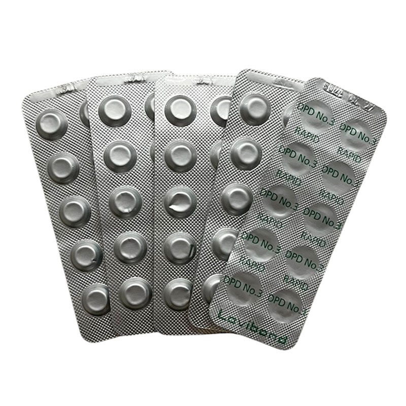 Bağlı Klor Ölçüm Tableti 50 Adet