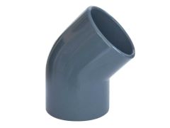 PVC Açık Dirsek 45°