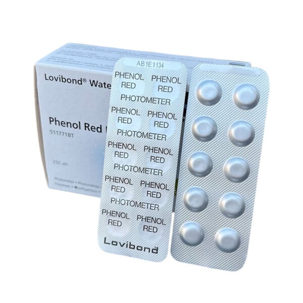 Phenol Red pH Ölçüm Tableti 250 Adet