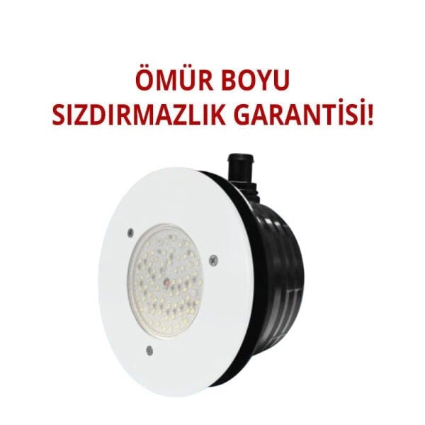 İnci Serisi Beton Havuz Lambası Mini - Beyaz
