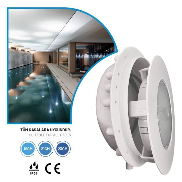 Havuz Led Ampul RGB 4 Kablolu (Sıva Altı-Komple) 44 W