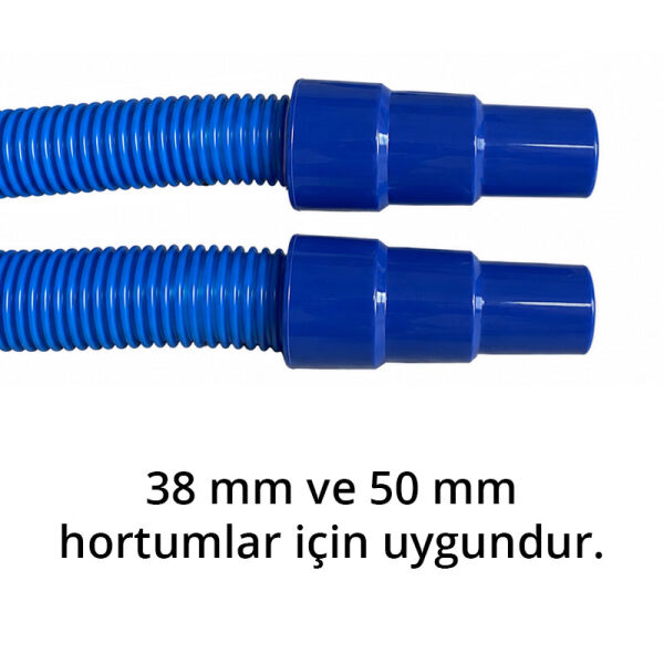 Ø50 mm ve Ø38 mm Hortumlar İçin Süpürge Hortum Adaptörü