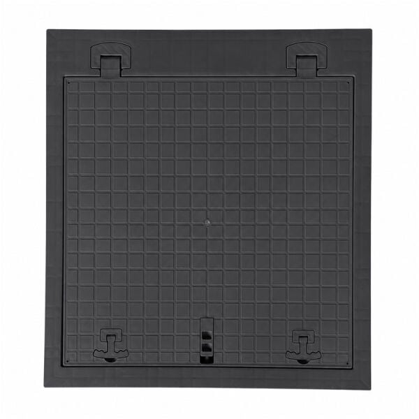 80x80 Kompozit Havuz Makine Dairesi Kapağı Antrasit