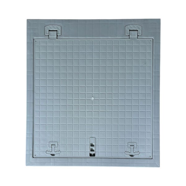 55x55 Kompozit Havuz Makine Dairesi Kapağı Gri