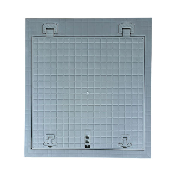 55x55 Kompozit Havuz Makine Dairesi Kapağı Gri