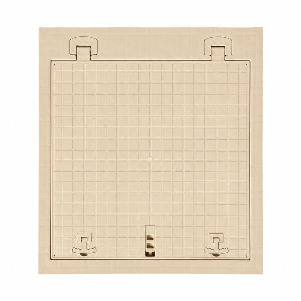 55x55 Kompozit Havuz Makine Dairesi Kapağı Bej