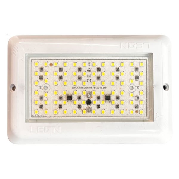 Havuz Led Ampul (Kare Sıva Üstü Çerçeve - Çap 10x15) 20 W