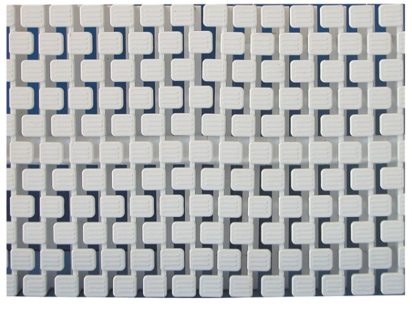 Kare Model Taşma Izgarası 20 cm Tek Geçme - 10 metre