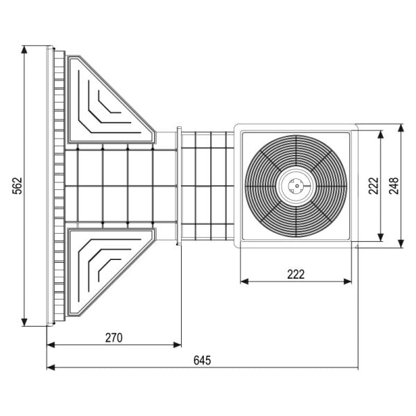 Yüksek Seviye Geniş Ağız Liner Skimmer