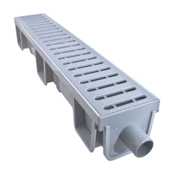 Oluklu Kanal Izgarası Komple 10 cm