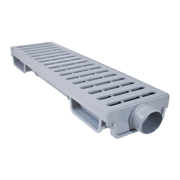 Oluklu Kanal Izgarası Komple 13 cm