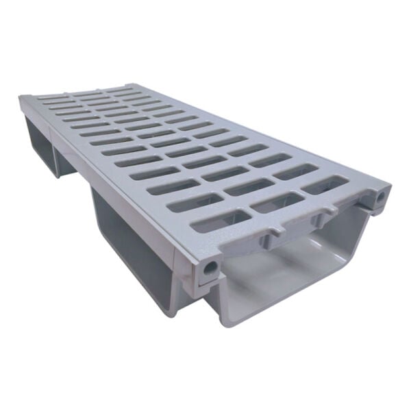 Oluklu Kanal Izgarası Komple 20 cm