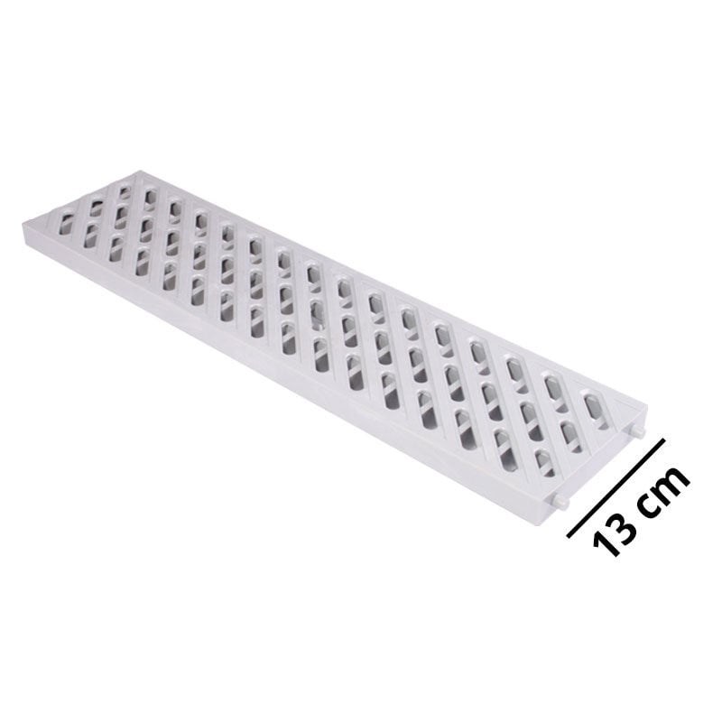 Oluklu Kanal Izgarası Mazgalı Çapraz 13 cm