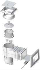 Lüks Standart Kare Kapak Skımmer Uzatma Ağızlı (+ 10 cm ) - Klapeli