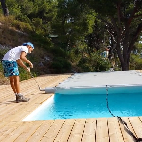 Alüminyum Barlı Havuz Örtüsü