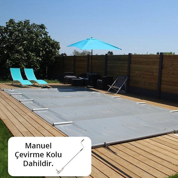 Alüminyum Barlı Havuz Örtüsü